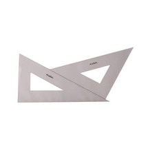 KORING 삼각자 15cm 2개SET 방안자 잣대 자 컷팅자 책자