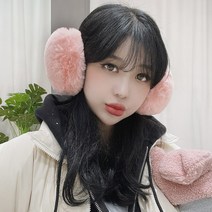 VANANA2 털귀마개 방한 겨울귀마개 따뜻한 인조 퍼 방한귀도리