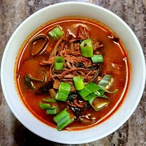 초록사랑 얼큰하고 담백한 곤드레육개장 (간편조리) 600g x 2팩