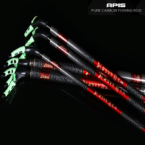 아피스 천년지기 민물 받침대 민물좌대 낚시대 거치대 노지 겸용, 4절