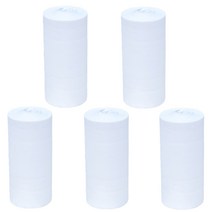 실속킹 매직보온테이프 에어컨 실외기 보일러 수도 호스 마감재 100mm X 15M 백색, 5개