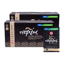 [충북인삼농협] 홍삼품은 기력장어 제대로 된 민물장어 진액 원기회복 30포 x 2박스, 단품, 2개