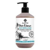 Alaffia 에브리데이 코코넛 페이스 클렌저 with 파파야 & 님, 354ml, 1개