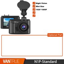 어라운드뷰 후방 사이드 카메라 Vantrue-N1 프로 대시 캠 1.5인치 미니 자동차 DVR 카메라 1080P 비디오 레, 01 N1P-Standard_01 32G