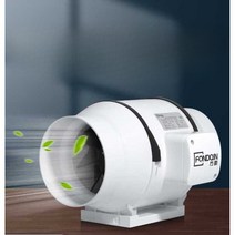 시로코펜 덕트 화장실 흡입 화장실 욕실 다용도 정화, 8인치 (무선리모컨 - 2단) 랜덤스틱스위치