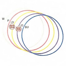 사사끼 후프 리듬체조 선수용 화이트, 90cm(고-일반성인)