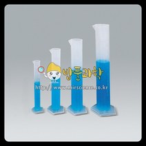(밥풀)메스실린더(PVC)/10ml 25ml 50ml/KSIC-4203, 메스실린터PVC, 10ml