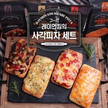 레이먼킴(RaymonKim) 레이먼킴의 사각피자 11팩구성 (스테이크콤보3애플고르곤졸라3페페로니3콰트로치즈2), 1