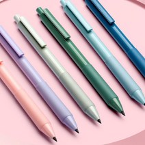 무한연필/노크식 무한펜/파스텔 샤프/흔들어 샤프/클립 포인트 샤프/학생 선물/특수펜심 깎지않는 연필 누르지않는 무한 샤프, 노크식무한펜(랜덤 혼합발송)