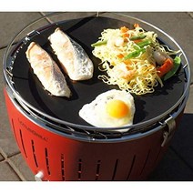 하페 레 재팬 무연탄 불 바베큐 그릴 BBQ 로터스 그릴 그릴 매트 2장들이 FGT-330B-32