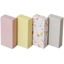 [쿠쿠토이즈] 종이벽돌 블록 중형 테라조 52PCS, 단품