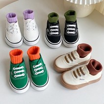 메이커키즈 스티치 모던세줄 단색캔버스유아신발 140-220 204929