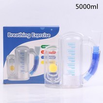 폐활량 운동기구 흉곽호흡기 폐호흡기기 대용량 호흡 훈련 장치 중요한 운동기 폐기능 재활 신체, 02 B