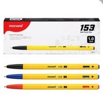 [pen4u]모나미 153 유성볼펜 12자루1타스, 3box, 검정
