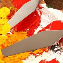 미술용헤라 스파츌라 아크릴 유화 페인팅나이프, 슬림소