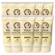 꽃을든남자 우유 핸드크림80ml, 10개, 80ml