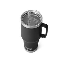 예티 YETI 램블러 35온스 빨래 머그 컵 손잡이 텀블러 진공 단열 스테인리스 스틸, 35oz, Black