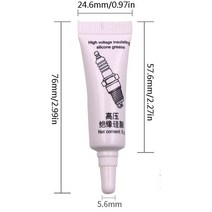 실리콘구리스 5g 실리콘 윤활유 그리스 온도 저항 기계 방지 밸브 및 O-링 식품 등급 접착, 01 5g, 한개옵션1