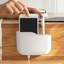 벽에거는 리모컨 핸드폰 꽂이 수납함 2type, 벽걸이 2칸