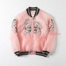 리앤킴 여성 봄 가을 캐주얼 잠퍼 LZ465