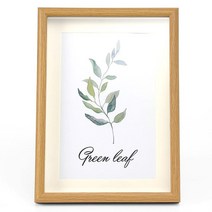 자격증 인증서진열 밝은나무색 A4 액자 부동산 교실 수료증