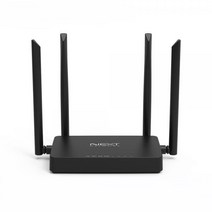 와이파이 wifi 기가비트 유무선 공유기 안테나 4개 2.4 5G 듀얼밴드 유선랜 4포트 블랙 802.11ac