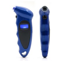 디지털 타이어 공기압 게이지 미터 압력계 테스터 LCD 디스플레이 자동차 액세서리, 05 Tire Gauge Blue