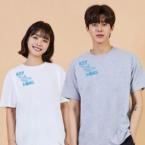 키밍 전투기 비행기 흰티코디 베이직티셔츠