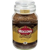 모코나 커피 동결 건조 인스턴트 커피 클래식 다크 로스트 400g Moccona Freeze Dried Instant Coffee Classic Dark Roast 400g