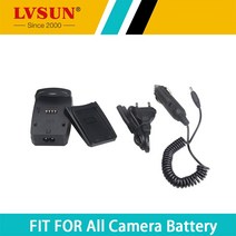 삼성 호환 NX11 NX20 NX5 NX10 NX100 용 범용 카메라 배터리 충전기 자동차 어댑터 USB 포트 BP-1310 BP1310 BP 1310, [01] Black, [01] 미국, 1개