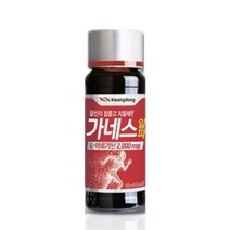 광동 가네스 알파 만성 피로 회복 음주전후 음료 100ml, 60병