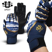 [업셋]프리미엄 야구 배팅장갑, 레드/M