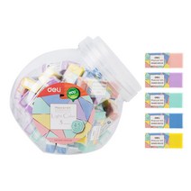 DELI 델리 마카롱 카라멜 미니 지우개, 1, 옐로우(02200)