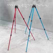 ZLE 서프 삼각받침대 원투낚시대거치대, 서프삼각받침대 (레드), 1set