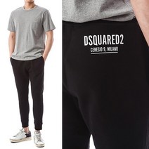 DSQUARED2 [명품]디스퀘어드 백 로고프린팅 트레이닝 조거 팬츠74..