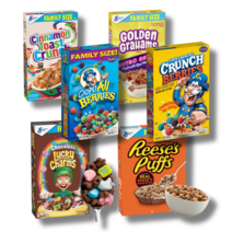 미국시리얼 모음 6종제품 제너럴믹스등등, 옵션1