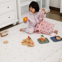 1+1 레인보우 국내생산 PVC층간소음매트 양면놀이방매트14T 140x200