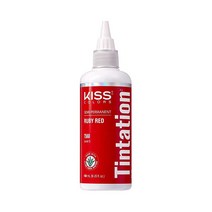 [정품] Kiss Tintation 반영구 헤어 컬러 트리트먼트 148ml (US 5액량, Ruby Red