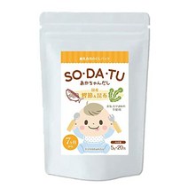 엄마 셀렉트 SO•DA•TU 아기 국산 가다랭이 다시마 식염 화학 조미료 미사용 7개월부터 5g×20포 이유식 갓 베이비 푸드 ママセレクト SO•DA•TU 赤ちゃんだし 国産 鰹節