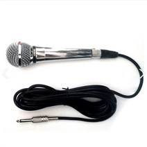 고감도 마이크 AT-818 마이크선 포함 다이나믹마이크 노래방/공연/강연/강의/행사용/방송