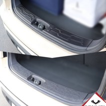 콘보이 기아쏘울(08~13) 카본펠트 트렁크범퍼커버 트렁크스텝커버 스크래치방지, 카본트렁크범퍼커버, 쏘울