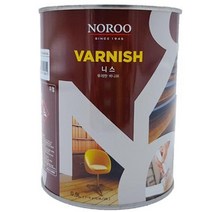 노루 우레탄바니쉬 고광택 저독성 투명 0.9L 가구 목재 나무 원목코팅 마감