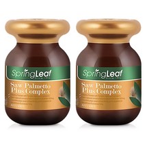 호주 스프링리프 쏘팔메토 콤플렉스 1600mg 60캡슐 2팩 SPRING LEAF Saw Palmetto Complex
