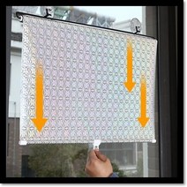 디엘엠 붙이는 롤 블라인드 차 창문 방염 암막 줄없는 스크린