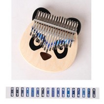 코린별 마호가니 칼림바 칼림바 스케일 17 키 칼림바 아프리카 mbira 엄지 피아노 키 스티커 초보자 학습자 뮤지컬 선물