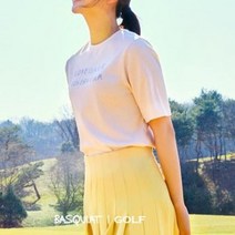 바스키아 프레시 울 반팔 티셔츠 여성 USA 코튼 4종 세트