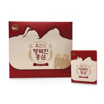 가재골진안홍삼 흑진주행복한홍삼, 90ml, 30포