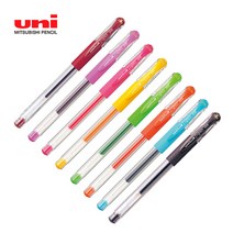 유니볼 시그노 0.38mm (10개 1타) UM-151, 카키(29)