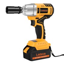 에어 임팩 렌치 충전식 무선 바람 목공 도구 에어공구, 배터리 1개