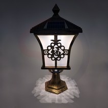 솔까든 12LED 2색지원 리모컨제어 복문주등, 엔틱